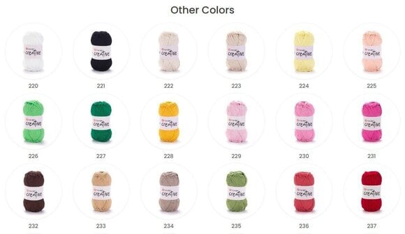 Плетива прежда Yarn Art Creative 234 Grey Beige Плетива прежда - 3