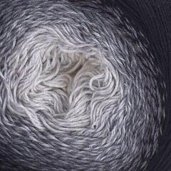 Knitting Yarn Yarn Art Flowers 253 Grey White Knitting Yarn - 1