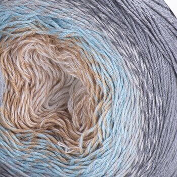 Pletilna preja Yarn Art Flowers 268 Grey Blue Pletilna preja - 2