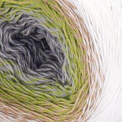 Strikkegarn Yarn Art Flowers 274 White Green Strikkegarn - 1