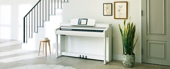 Digital Piano Yamaha CSP-255WH White Digital Piano - 7
