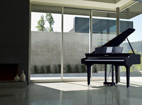 Digitale grand vleugel Yamaha CSP-295GP Digitale grand vleugel Polished Ebony - 7
