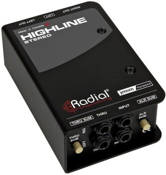 DI-boksi Radial Highline Stereo DI-boksi - 2