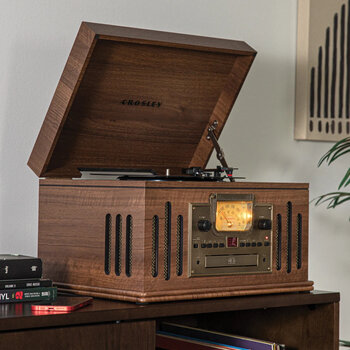 Retro turntable
 Crosley Musician Entertainment Centre Walnut Retro turntable - 7