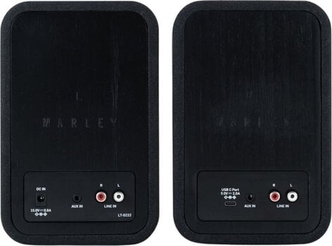 Hi-Fi Trådlös högtalare House of Marley Get Together Duo Hi-Fi Trådlös högtalare Black 2 st - 4