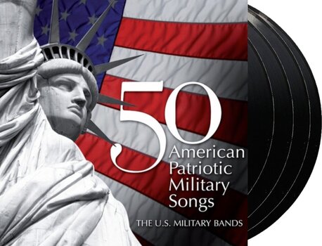 LP ploča Various Artists - 50 American Patriotic Military Songs / Various (4 LP) - 2