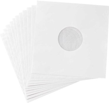 Taske/kuffert til LP-plader Reloop Premium 12" Sleeve 50 White - 2