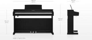 Дигитално пиано Kawai CX202B Дигитално пиано Black - 5