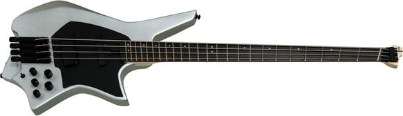 Peata basskitarr HILS Guitars HZB4 NEXT Satin Silver Peata basskitarr - 3