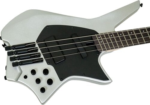 Peata basskitarr HILS Guitars HZB4 NEXT Satin Silver Peata basskitarr - 5