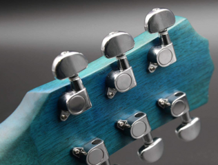 Guitar Tuning Machines Pasadena GT05S 3L+3R Chrome Guitar Tuning Machines - 3