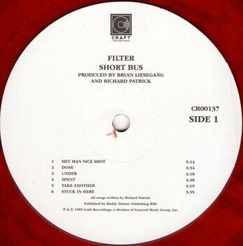 LP ploča Filter - Short Bus (Indie Exclusive) (Anniversary Edition) (Red Coloured) (LP) - 4