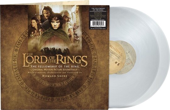 Vinyl Record Howard Shore - The Lord Of The Rings: The Fellowship Of The Ring (Limited Edition) (Palantir Clear Coloured) (140 g) (2 LP) - 2