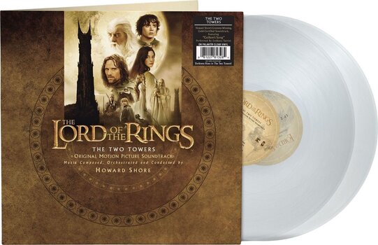 Vinyl Record Howard Shore - The Lord Of The Rings: The Two Towers (Limited Edition) (Palantir Clear Coloured) (140 g) (2 LP) - 2