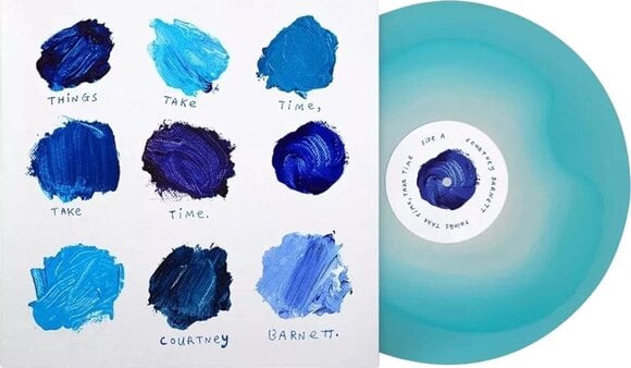 Disque vinyle Courtney Barnett - Things Take Time Take Time (Blue Coloured) (LP) - 2