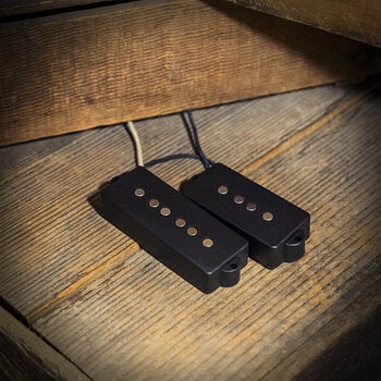 Bass Pick-Up Lollar Pickups P-Style 5-String Bass Set Black Bass Pick-Up - 2