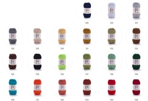 Плетива прежда Yarn Art Jeans Bamboo 141 Reddish Orange Плетива прежда - 4