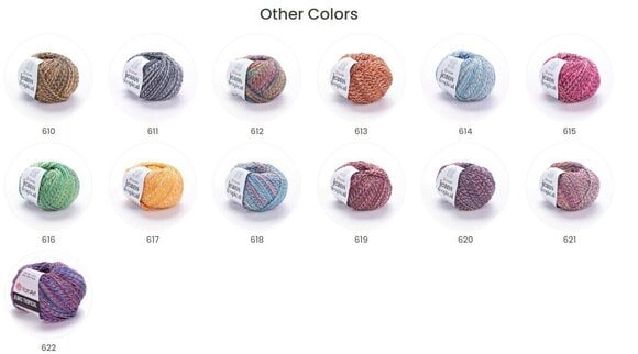 Pletacia priadza Yarn Art Jeans Tropical 613 Multi Pletacia priadza - 3