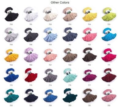 юта Yarn Art Macrame Braided 4 mm 67 m 771 юта - 3