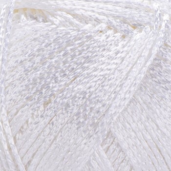 Przędza dziewiarska Yarn Art Pearl 106 White Przędza dziewiarska - 2