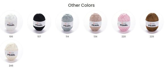 Pletilna preja Yarn Art Pearl 134 Beige Pletilna preja - 3