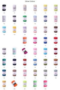 Šňůra  Yarn Art Macrame Cotton 2 mm 225 m 774 Gray Šňůra  - 3