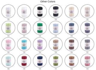 Kanap Yarn Art Macrame Cotton Lurex 2 mm 205 m 727 Kanap - 2