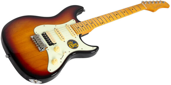 Electric guitar Sire Larry Carlton S7 HSS New Gen 3-Tone Sunburst Electric guitar - 3