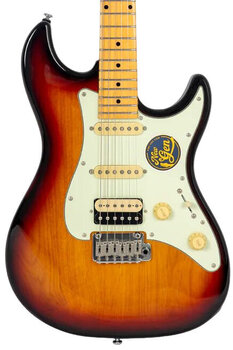 Electric guitar Sire Larry Carlton S7 HSS New Gen 3-Tone Sunburst Electric guitar - 4