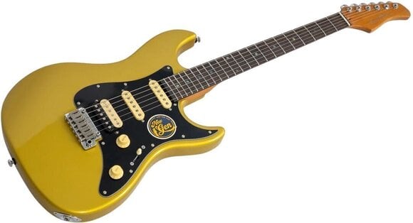 E-Gitarre Sire Larry Carlton S7 HSS New Gen Metallic Gold E-Gitarre - 3