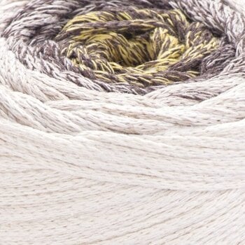 юта Yarn Art Macrame Cotton Spectrum 225 m 1301 Beige Yellow юта - 2