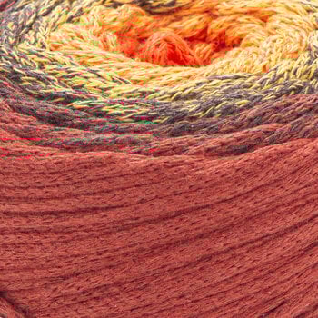 Kanap Yarn Art Macrame Cotton Spectrum 225 m 1303 Orange Yellow Kanap - 2