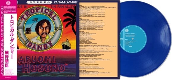 LP ploča Haruomi Hosono - Tropical Dandy (INdie Exclusive) (Reissue) (Blue Coloured) (LP) - 2