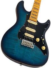 Elektrische gitaar Sire Larry Carlton S7 FM New Gen Satin Transparent Blue Elektrische gitaar - 4