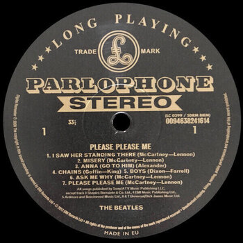 Грамофонна плоча The Beatles - Please Please Me (LP) - 3