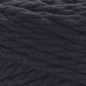 Konac Yarn Art Macrame Rope 3 mm 63 m 750 Black Konac - 2