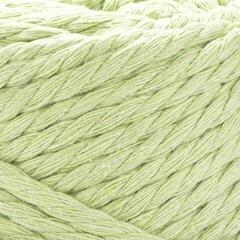 Cord Yarn Art Macrame Rope 3 mm 63 m 755 Light Green Cord - 1