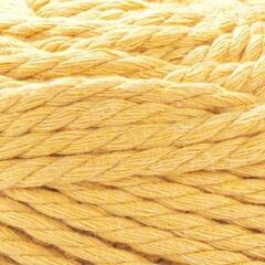 Cord Yarn Art Macrame Rope 3 mm 63 m 764 Yellow Cord - 1