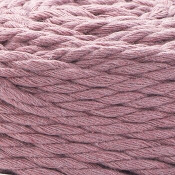 Kanap Yarn Art Macrame Rope 3 mm 63 m 792 Old Pink Kanap - 2