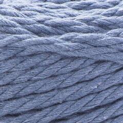 Cord Yarn Art Macrame Rope 3 mm 3 mm 63 m 761 Denim Blue Cord - 1