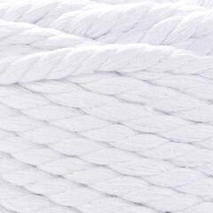 Schnur Yarn Art Macrame Rope 5 mm 85 m 751 White Schnur - 1
