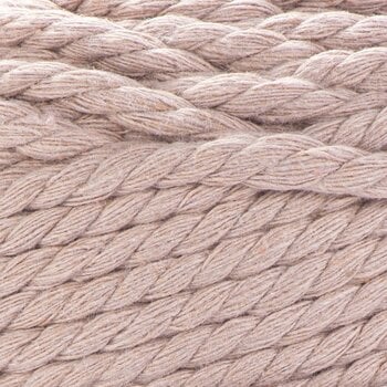Cord Yarn Art Macrame Rope 5 mm 85 m 753 Beige Cord - 2