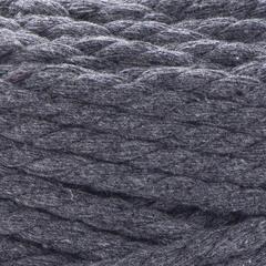 Cord Yarn Art Macrame Rope 5 mm 85 m 758 Dark Grey Cord - 1