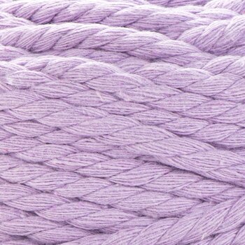 Cordon Yarn Art Macrame Rope 5 mm 85 m 765 Lilac Cordon - 2