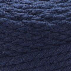 Cord Yarn Art Macrame Rope 5 mm 5 mm 85 m 784 Navy Cord - 1