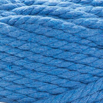 Cordon Yarn Art Macrame Rope 5 mm 5 mm 85 m 786 Dark Blue Cordon - 2