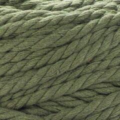 Cord Yarn Art Macrame Rope 5 mm 5 mm 85 m 787 Olive Green Cord - 1