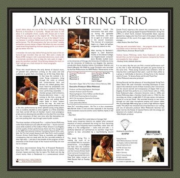 Disco in vinile Janaki String Trio - Debut (LP) - 3