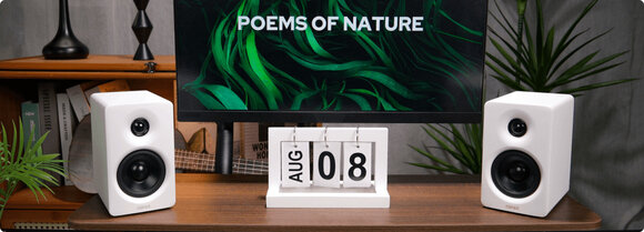 HiFi-Kabellose Lautsprecher
 Edifier M60 HiFi-Kabellose Lautsprecher White 2 stk - 7