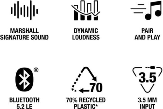 портативна колонка Marshall Acton BT III Midnight Blue портативна колонка - 9